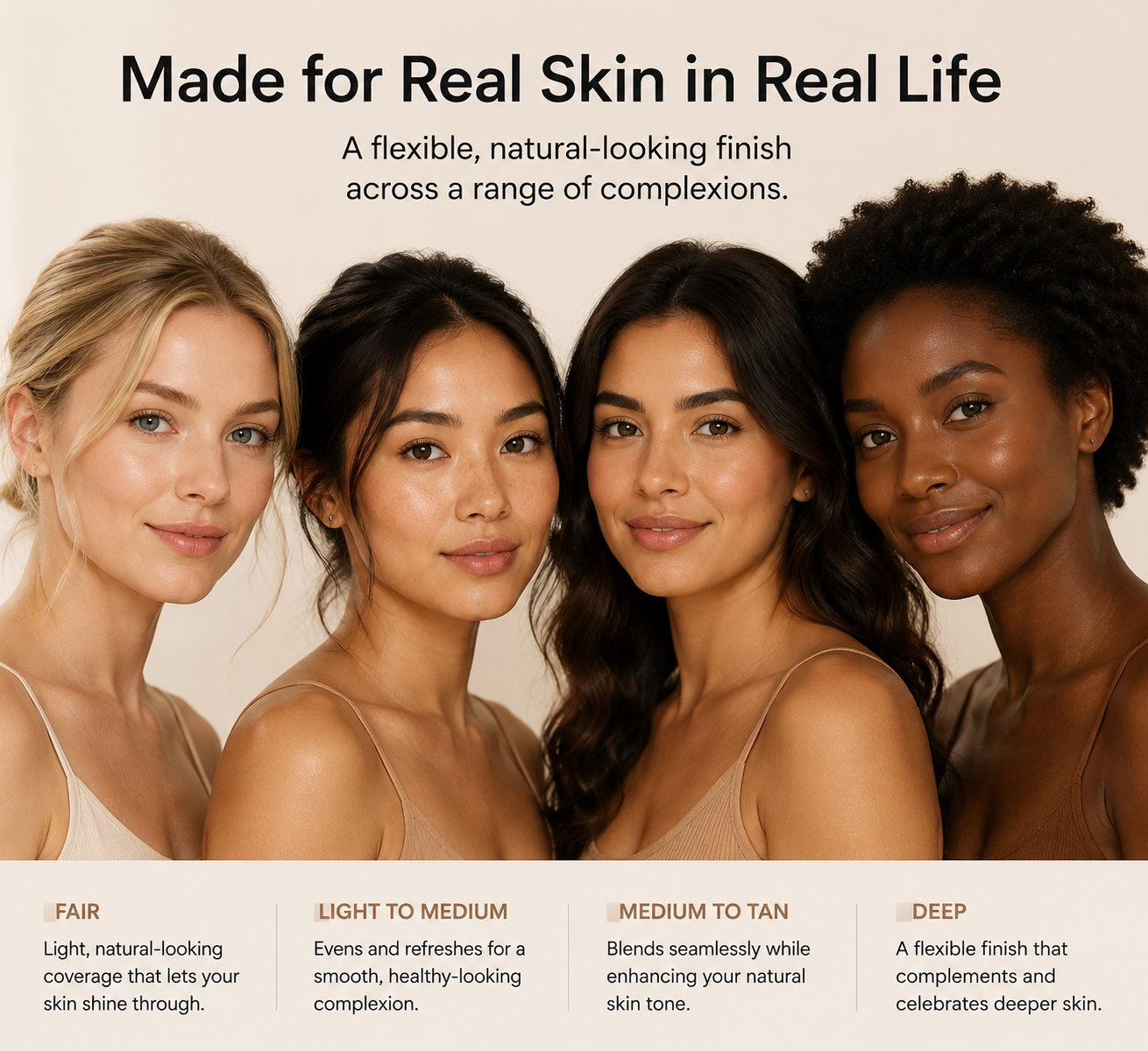 JoyPeakz™ Magic Skin Changing Foundation – Smart Shade-Adapting Makeup
