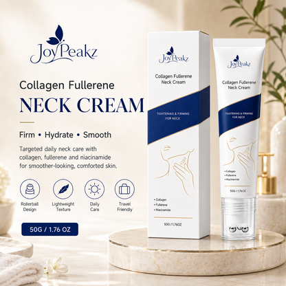 Joypeakz™ Daily Neck Firming Cream – Smoother, Softer-Looking Skin 🌿