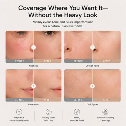 JoyPeakz™ Magic Skin Changing Foundation – Smart Shade-Adapting Makeup