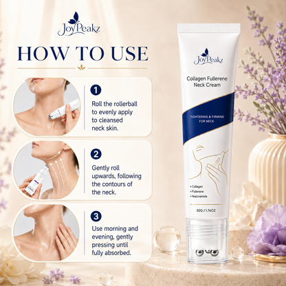 Joypeakz™ Daily Neck Firming Cream – Smoother, Softer-Looking Skin 🌿