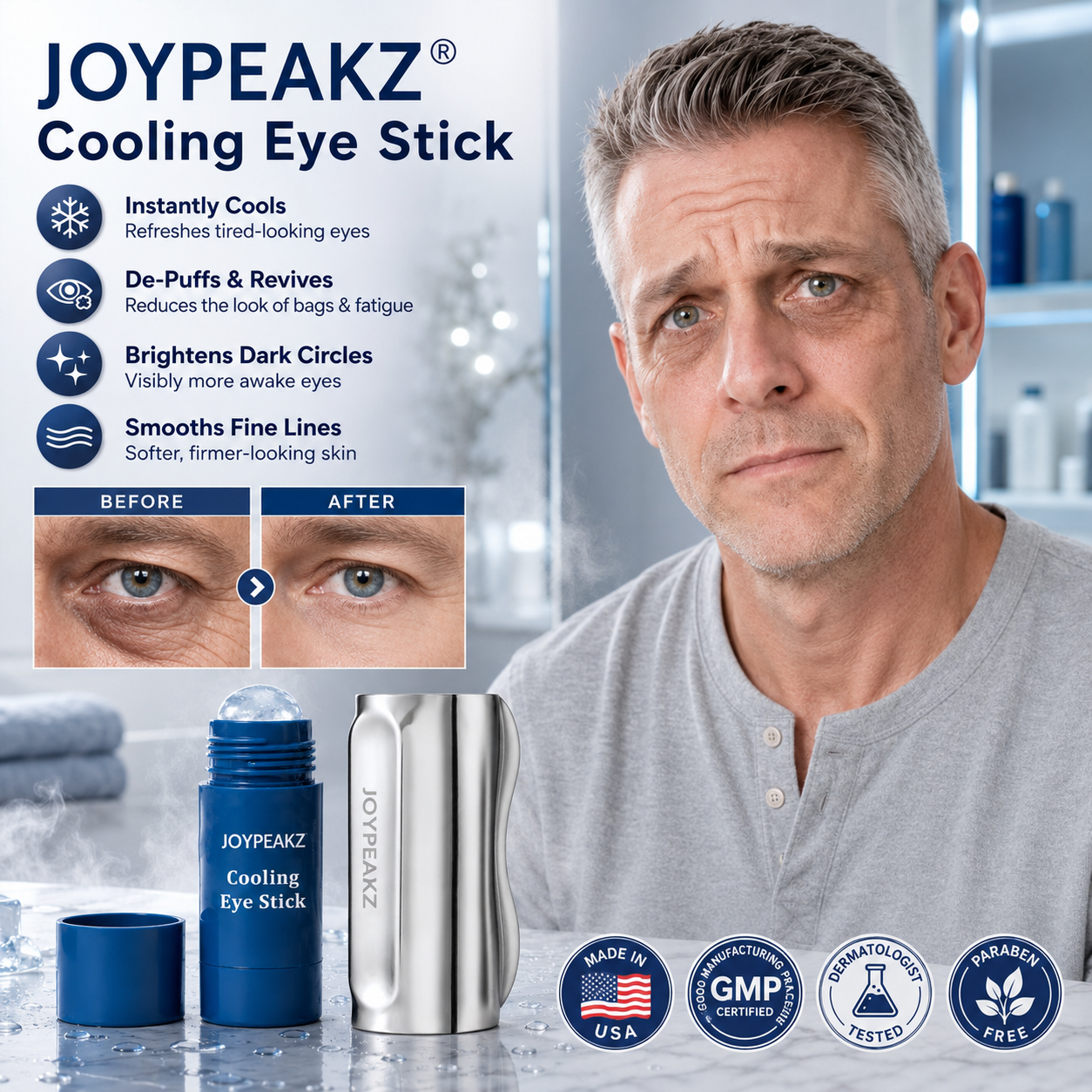 🔥100K+ Beauty Lovers Served – Joypeakz® Cooling Eye Stick