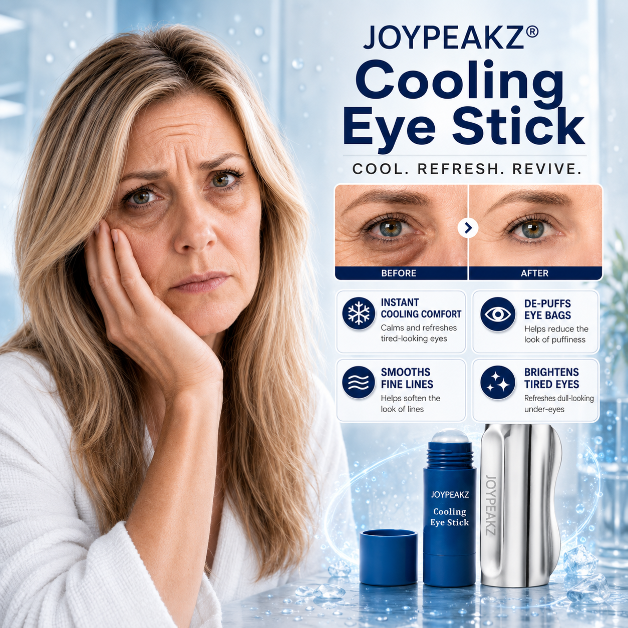 🔥100K+ Beauty Lovers Served – Joypeakz® Cooling Eye Stick