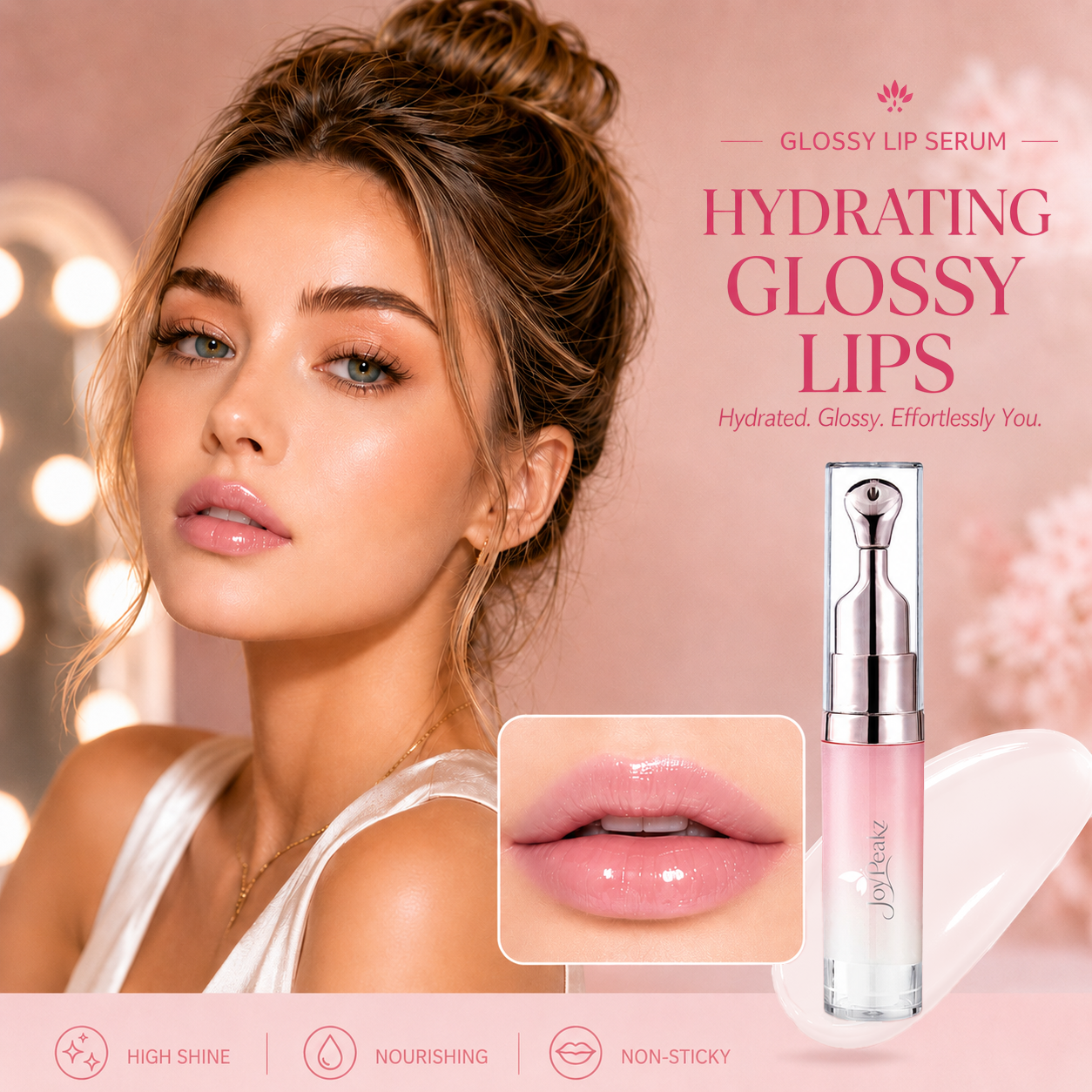 Joypeakz™ Lip Radiance Serum – Brightening Moisture Care