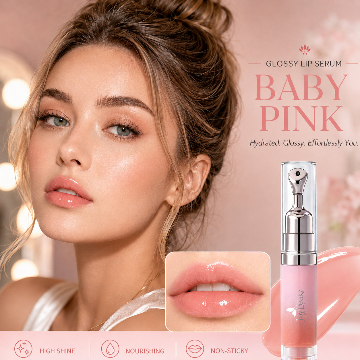 Joypeakz™ Lip Radiance Serum – Brightening Moisture Care