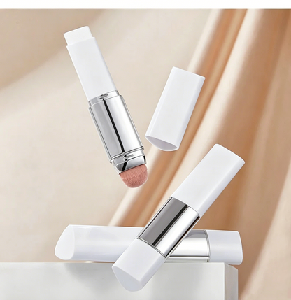 🎉BUY 1 GET 1 FREE🎉OFFICIAL PRODUCT Cover Cream Stick V w/ Detachable Brush - Korean Skin Care Color-Changing Foundation Stick with Collagen Capsules (0.45 oz)
