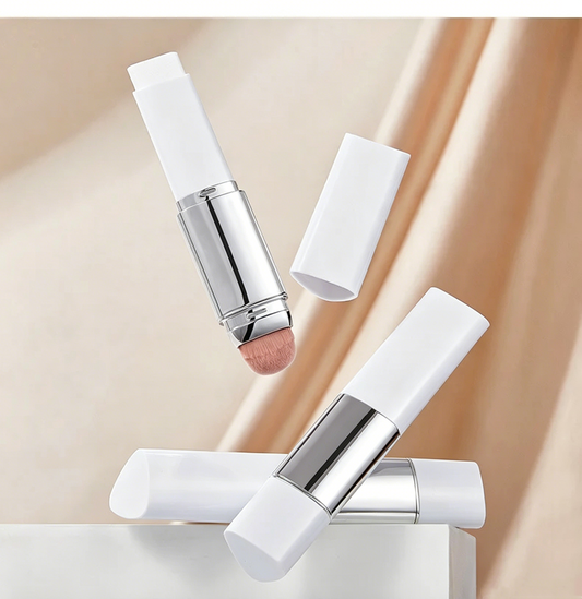 🎉BUY 1 GET 1 FREE🎉OFFICIAL PRODUCT Cover Cream Stick V w/ Detachable Brush - Korean Skin Care Color-Changing Foundation Stick with Collagen Capsules (0.45 oz)