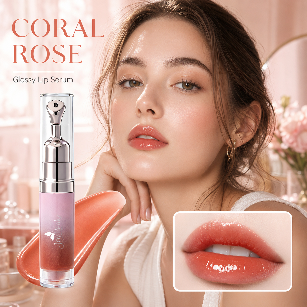 Joypeakz™ Lip Radiance Serum – Brightening Moisture Care