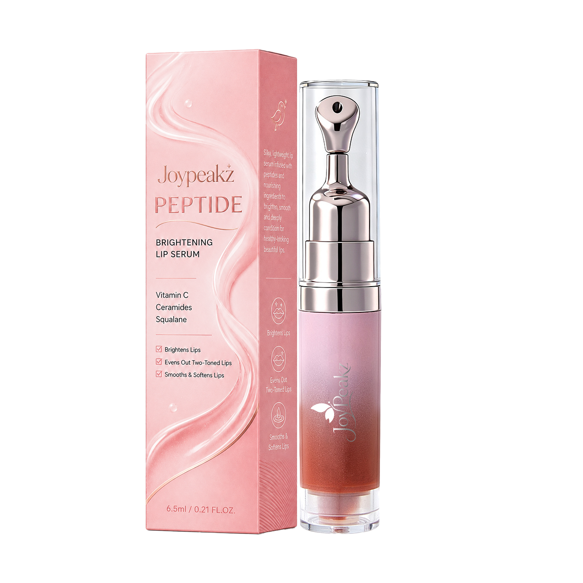 Joypeakz™ Lip Radiance Serum – Brightening Moisture Care