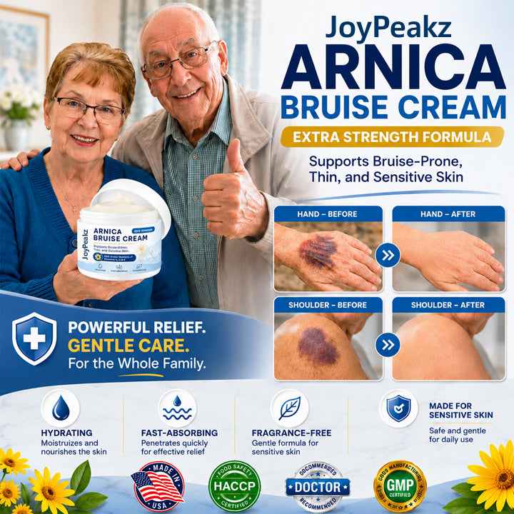 🔥100K+ Customers Served – JoyPeakz® Arnica Bruise Cream