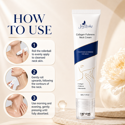 Joypeakz™ Daily Neck Firming Cream – Smoother, Softer-Looking Skin 🌿
