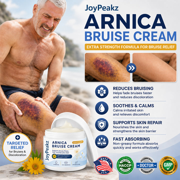 🔥100K+ Customers Served – JoyPeakz® Arnica Bruise Cream