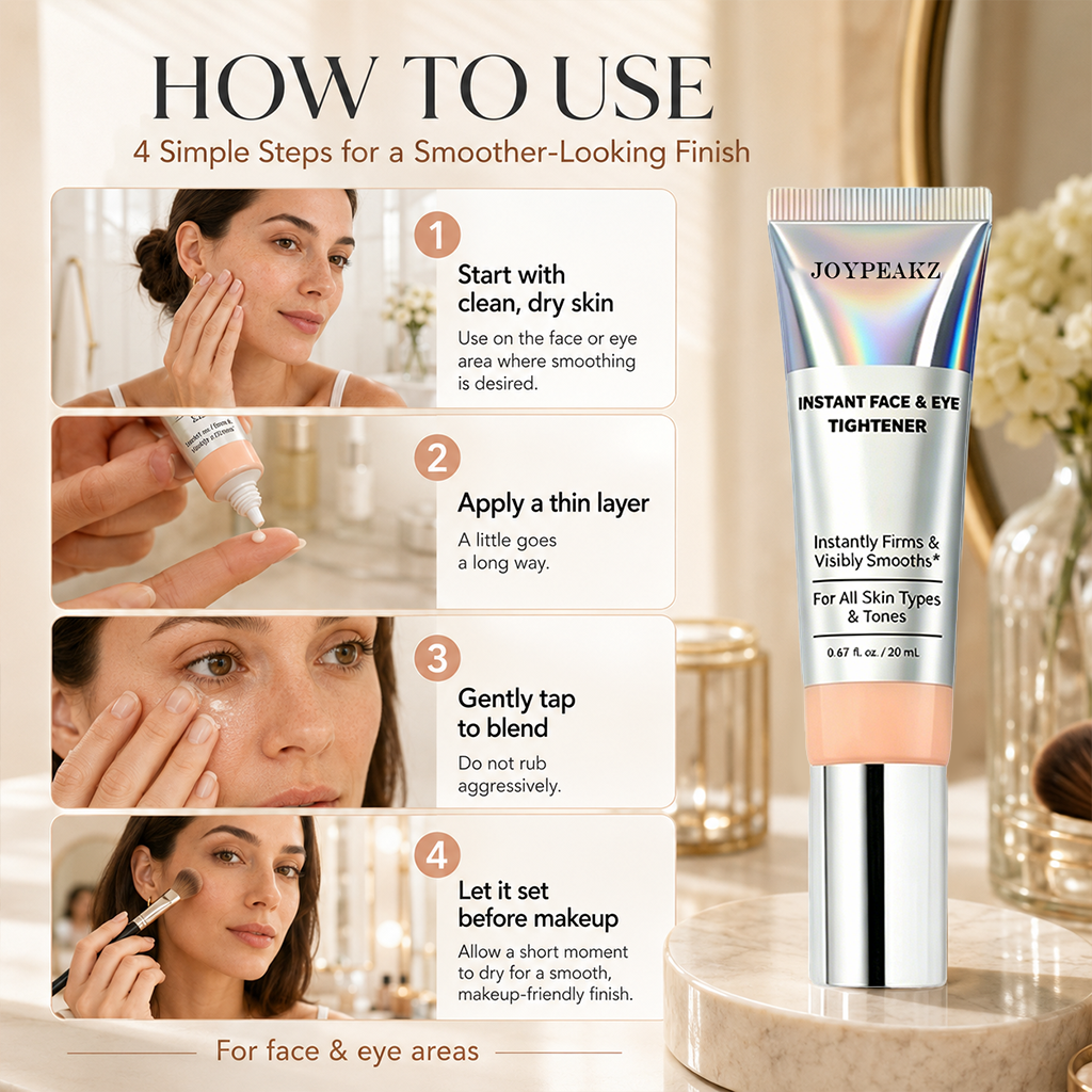 JoyPeakz™ Instant Face Temporary Tightener – Instant visible results in 60 seconds