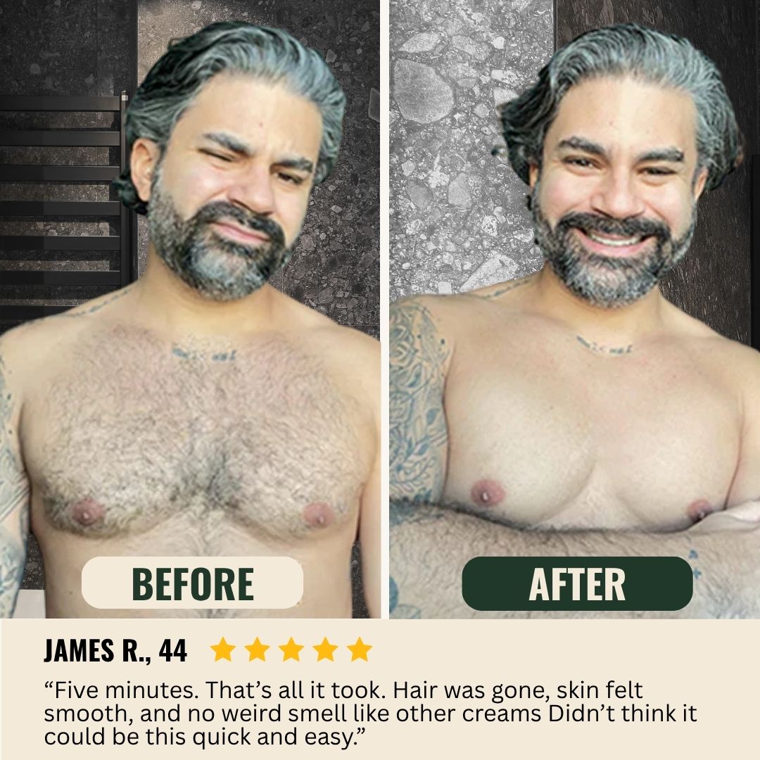 Joypeakz™ Natural Gentle Hair Removal Cream | For Women & Men, Sensitive Skin