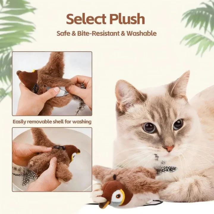 🎁 Holiday Offer! NESLEMY Soft Plush Bird Toy, Cozy Christmas Home Decor / Perfect Gift Idea 🎅