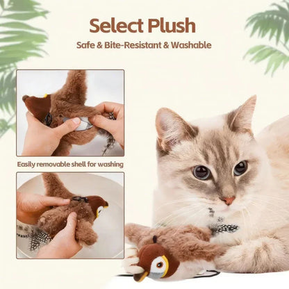 🎁 Holiday Offer! NESLEMY Soft Plush Bird Toy, Cozy Christmas Home Decor / Perfect Gift Idea 🎅