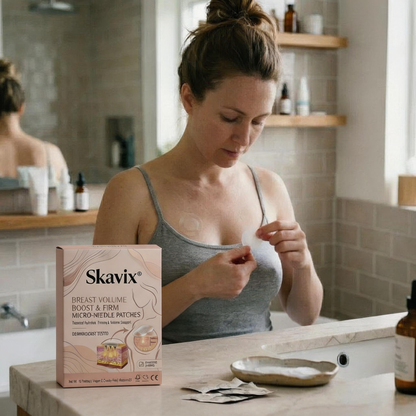 🔥Limited-time 60% sale--Skavix Targeted Breast Enhancement Advanced Nano-Microneedle Patches